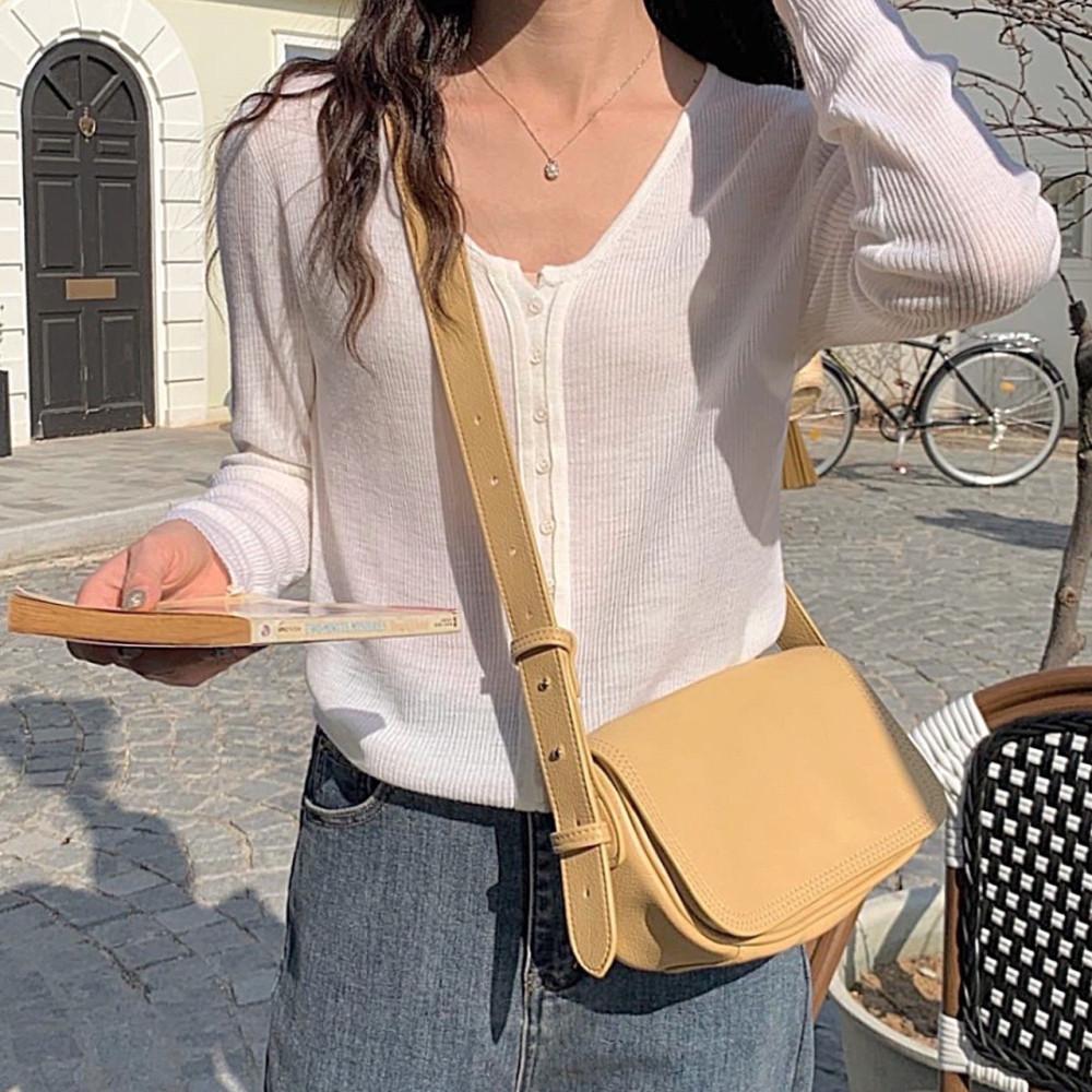 플랫 숄더 크로스 텀블러백 대학생 직장인 출퇴근 30대여성 데일리백