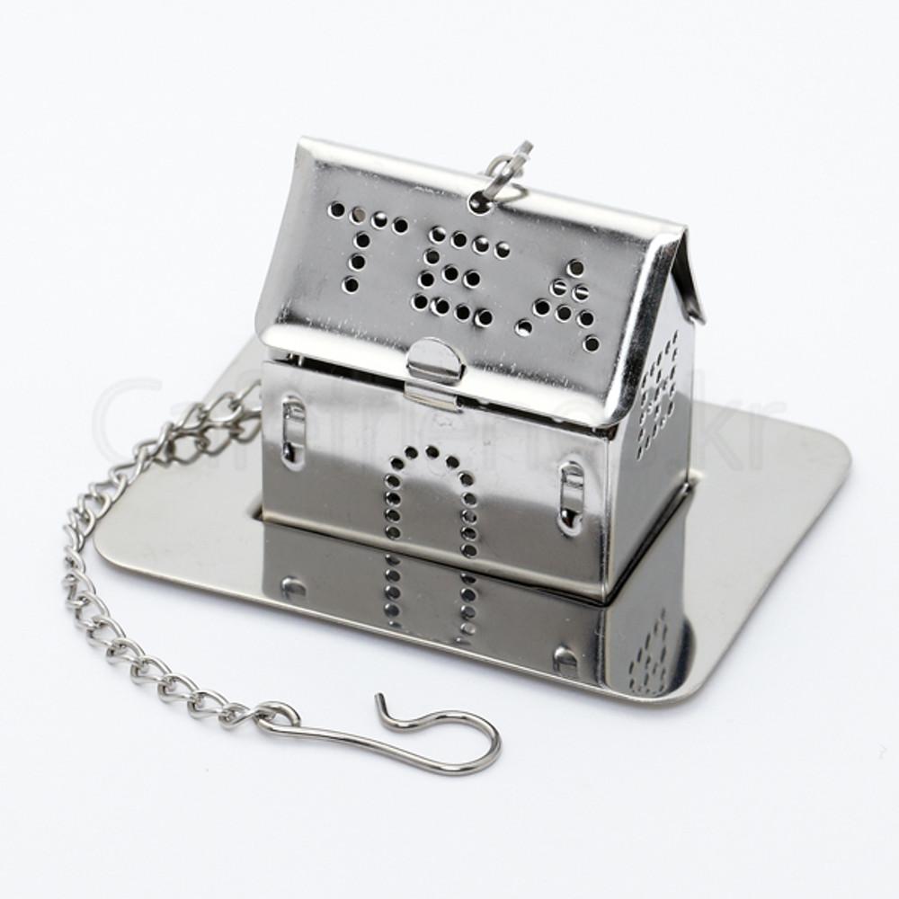 [카페프렌즈] 차거름망 하우스 인퓨저 스텐레스 304 허브티 스트레이너 거름망 티인퓨저 티망 허브차 차우림 티인퓨져 티필터 티거름망