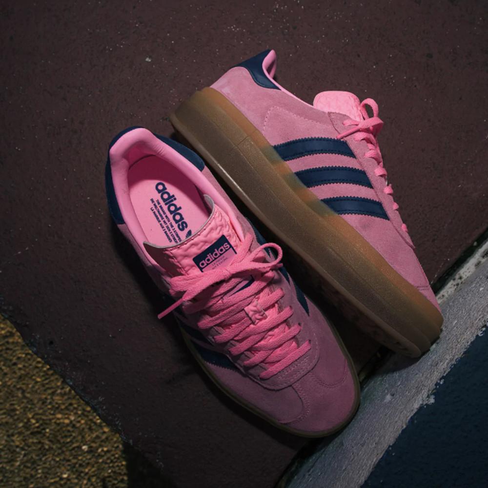 Adidas 아디다스 가젤 볼드 플레폼 블루검 GAZELLE BOLD W PINK GLOW VICTORY BLUE GUM