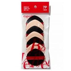 에스쁘아 비벨벳 에어 퍼프 7p, 혼합색상, 1개