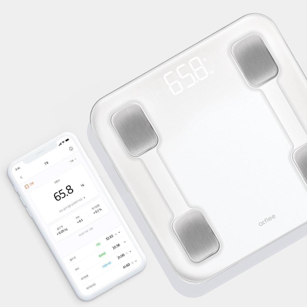 앳플리 T9 1 Digit 스마트 체성분 체중계