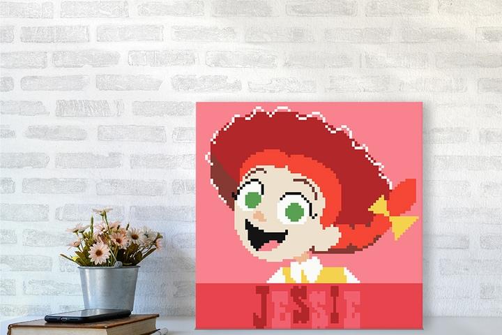 디즈니 픽사 토이스토리 DIY 보석십자수_인테리어 캔버스 액자