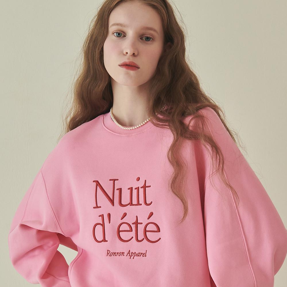NUIT D ETE SWEATSHIRT PINK