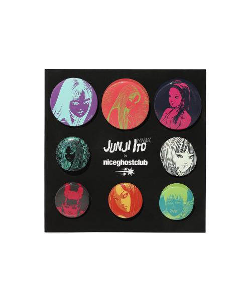 JUNJI ITO MANIAC PIN BUTTON SET_MIX(NG2FSUAB75B)