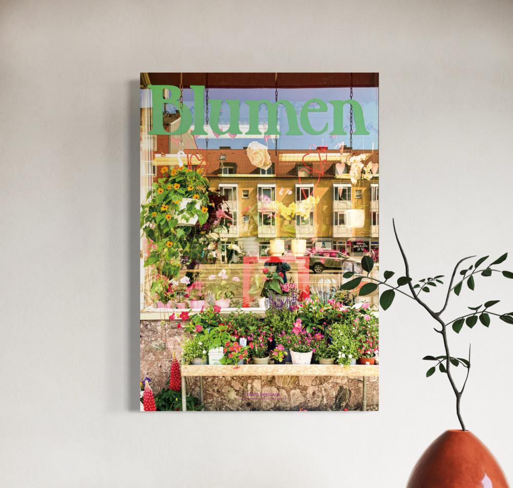 뮌헨 꽃집 (무료배송, 액자미포함)