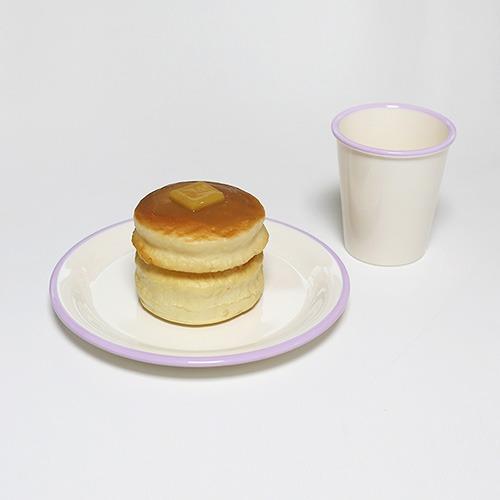 마카롱 림 플레이트 & 림 텀블러 세트 2P