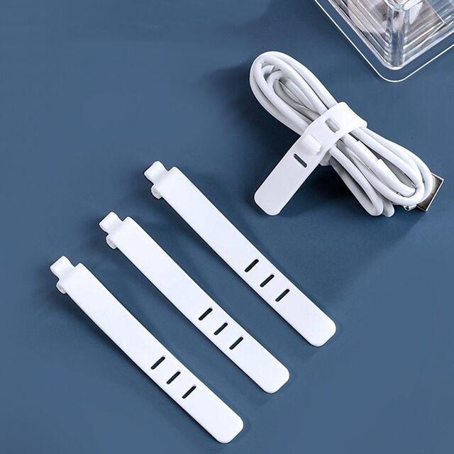 5p+5p 실리콘 이어폰 전선 정리 재사용 케이블 타이