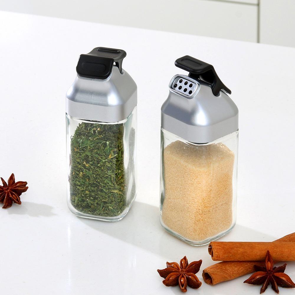 시노글라스 원터치 양념병 2p