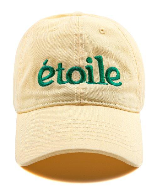 etoile 워싱 볼캡-옐로우