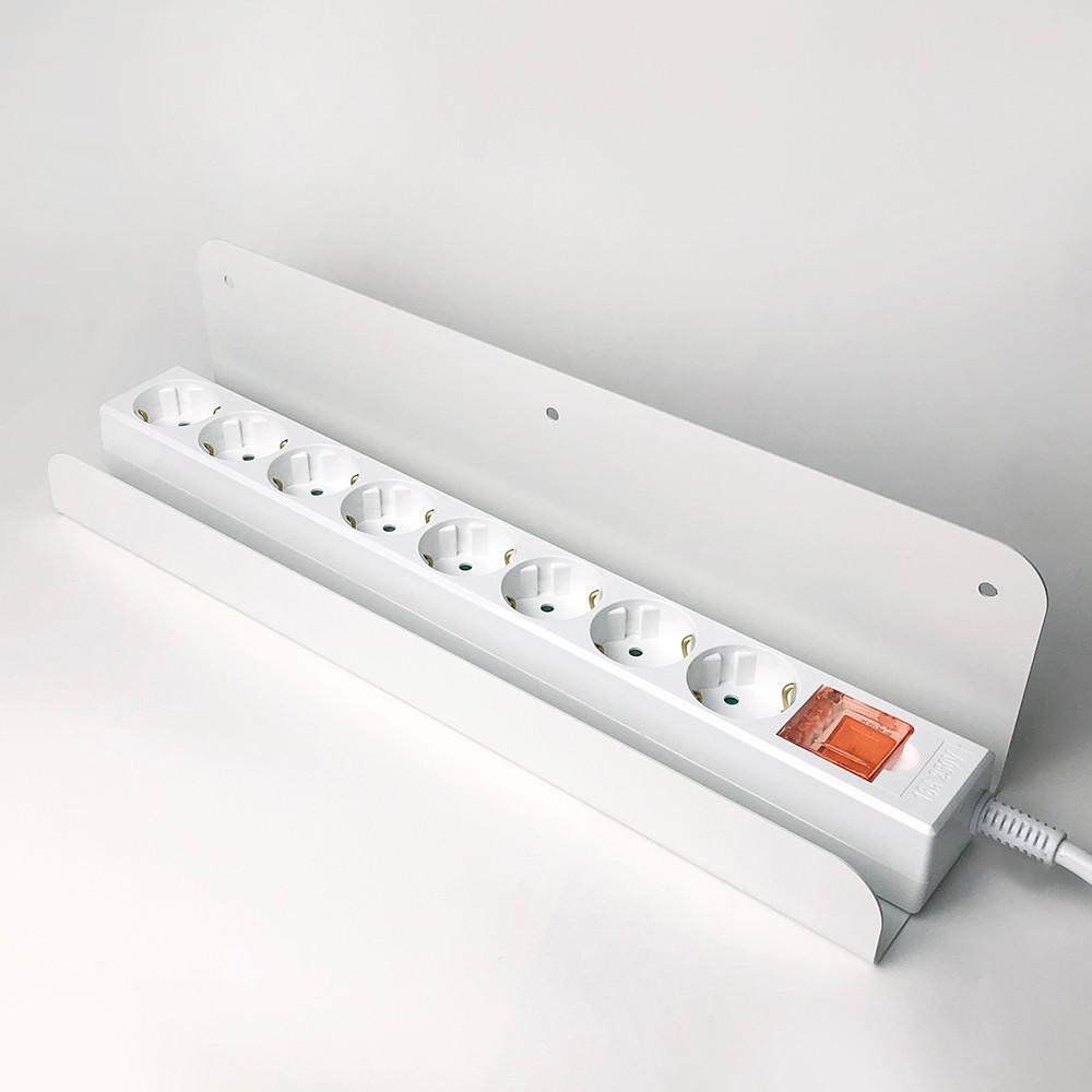 슈파이지업 멀티탭 선반 L자 나사 타공형