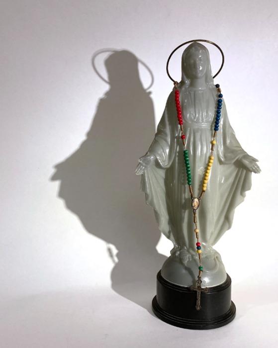 [italy]70s Maria 성모 마리아plastic statue.