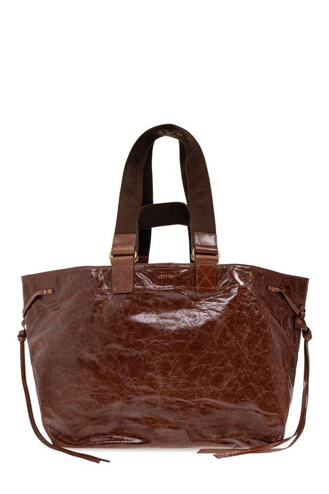 Isabel Marant Wardy Tie-Fastened Tote Bag