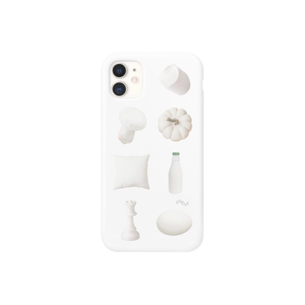 스루브 아이폰케이스 Soft White case