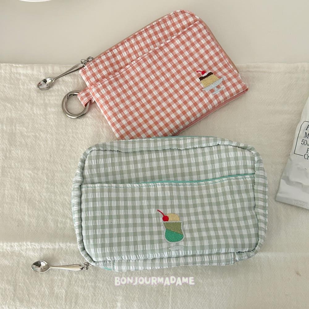 푸딩 소다 파우치 카드 화장품 미니파우치