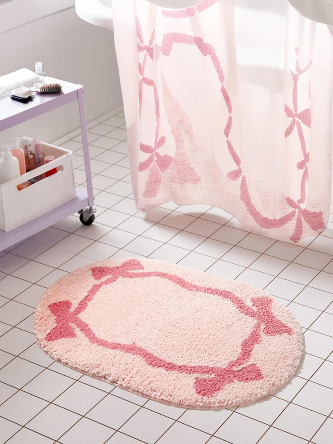리본 데코 Bath 매트