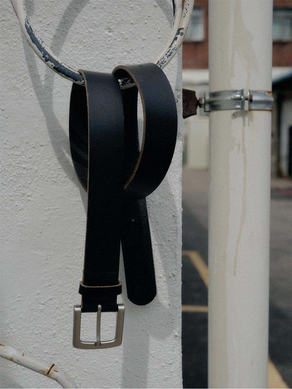 NOA COW LEATHER BELT_BLACK
