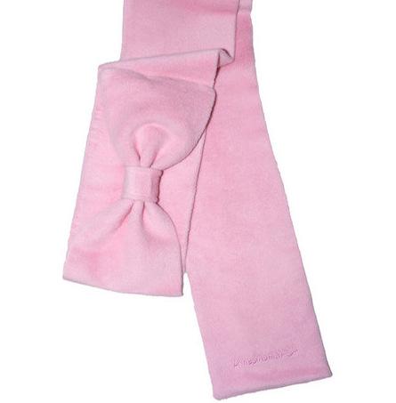 Ribbon Muffler (Strawberry milk)