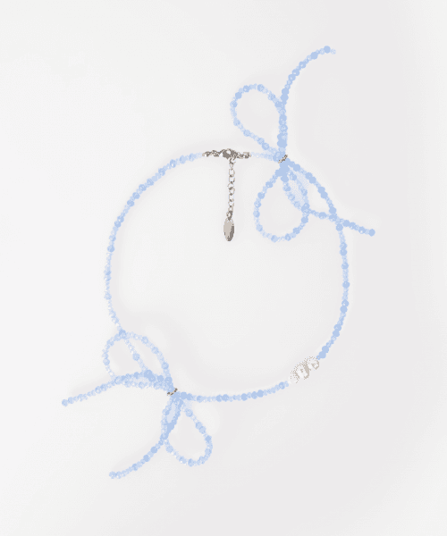 Pinky Tinky Necklace (Sky Blue)