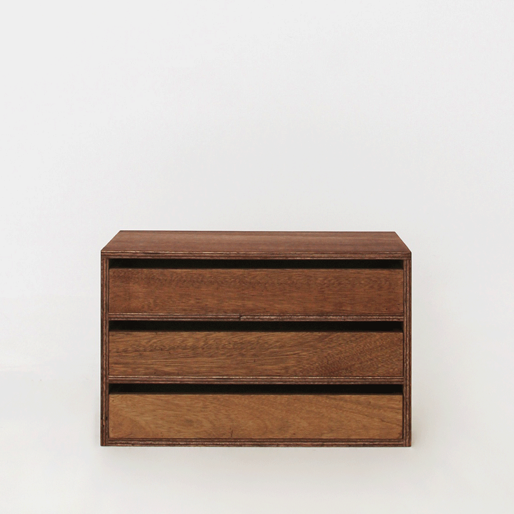 GONG-A 삼단 서랍 수납장