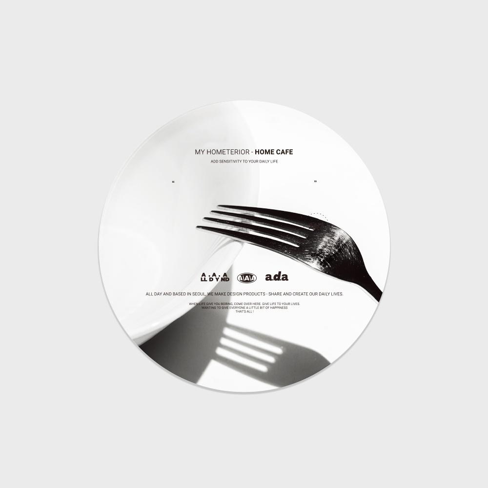 포크 아크릴 티코스터 FORK COASTER