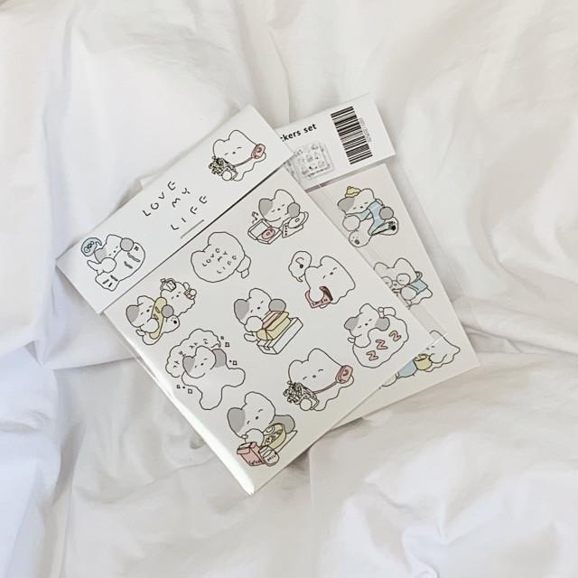[인쇄스티커] love my life