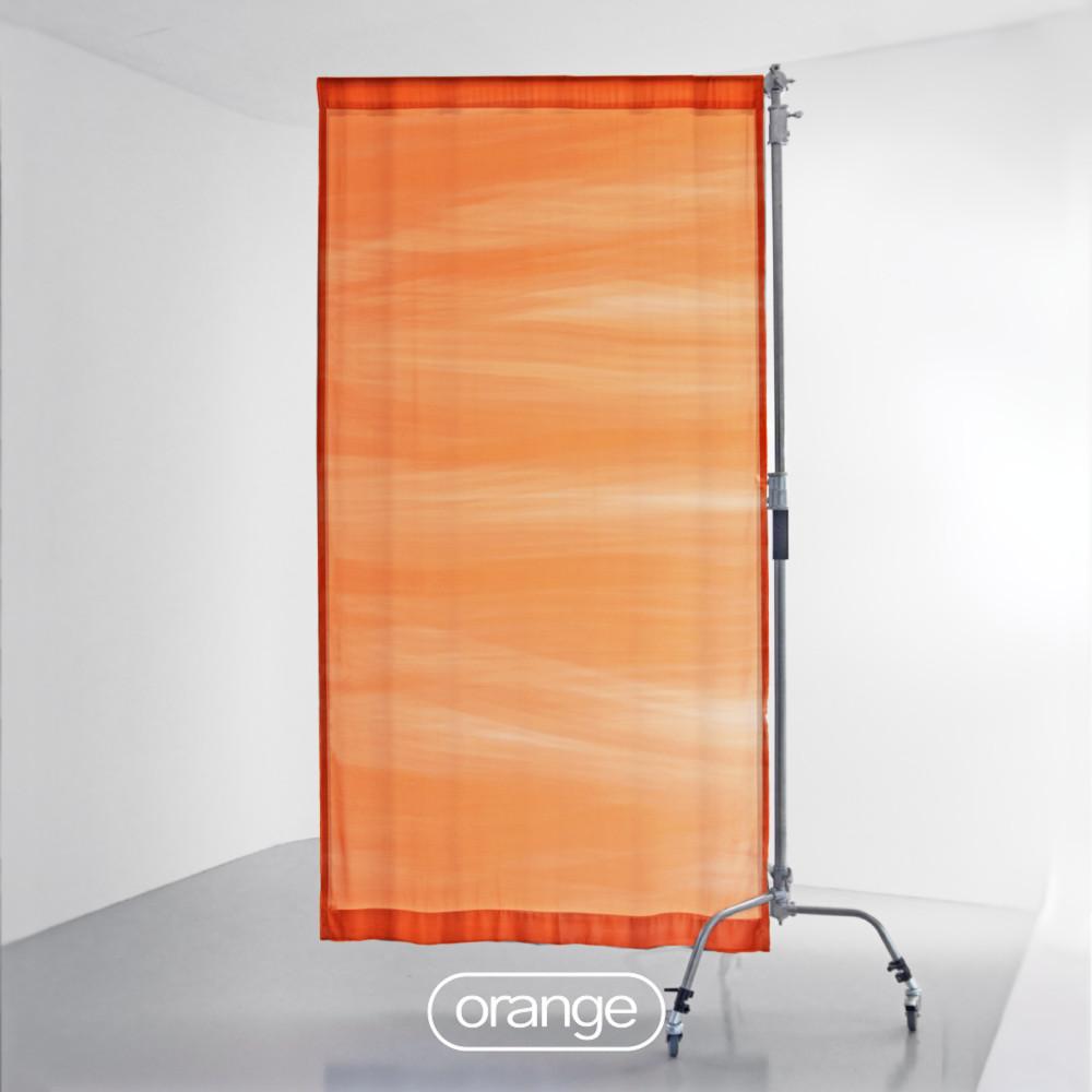 [에비히 커튼] Sirocco Orange 시로코 오렌지