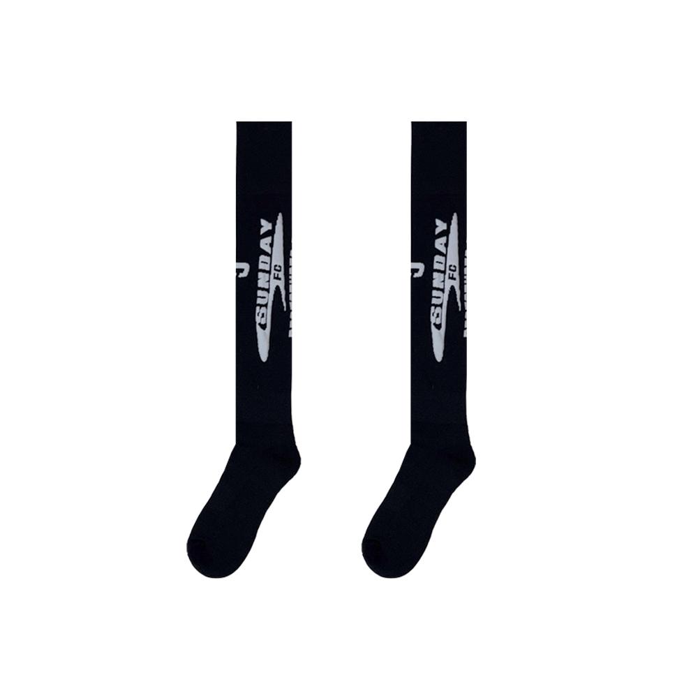 [PROTOTYPES : 프로토타입스] PROTOTYPES LOGO FOOTBALL SOCKS BLACK