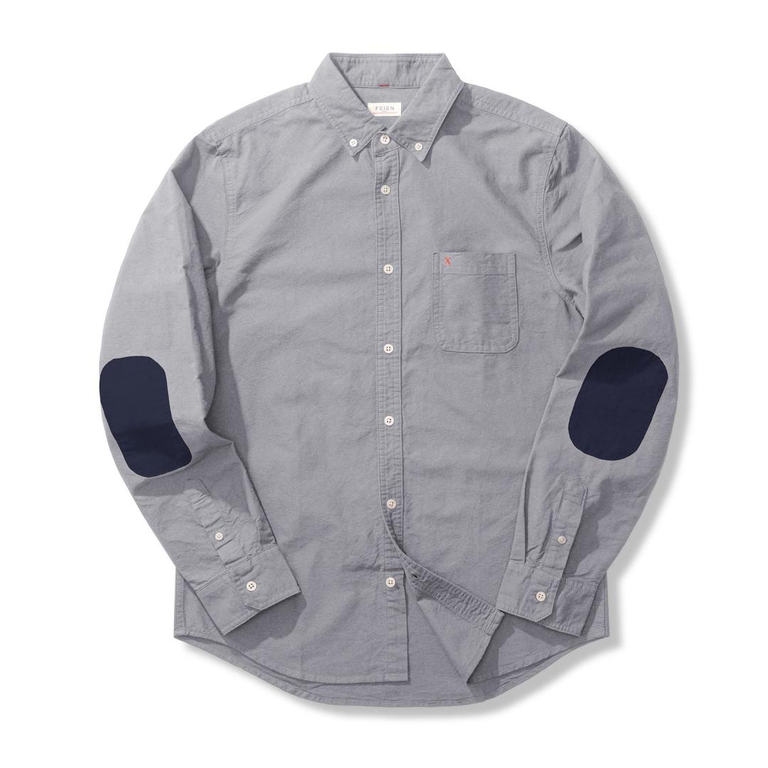 엘보우패치 옥스포드 버튼다운 셔츠