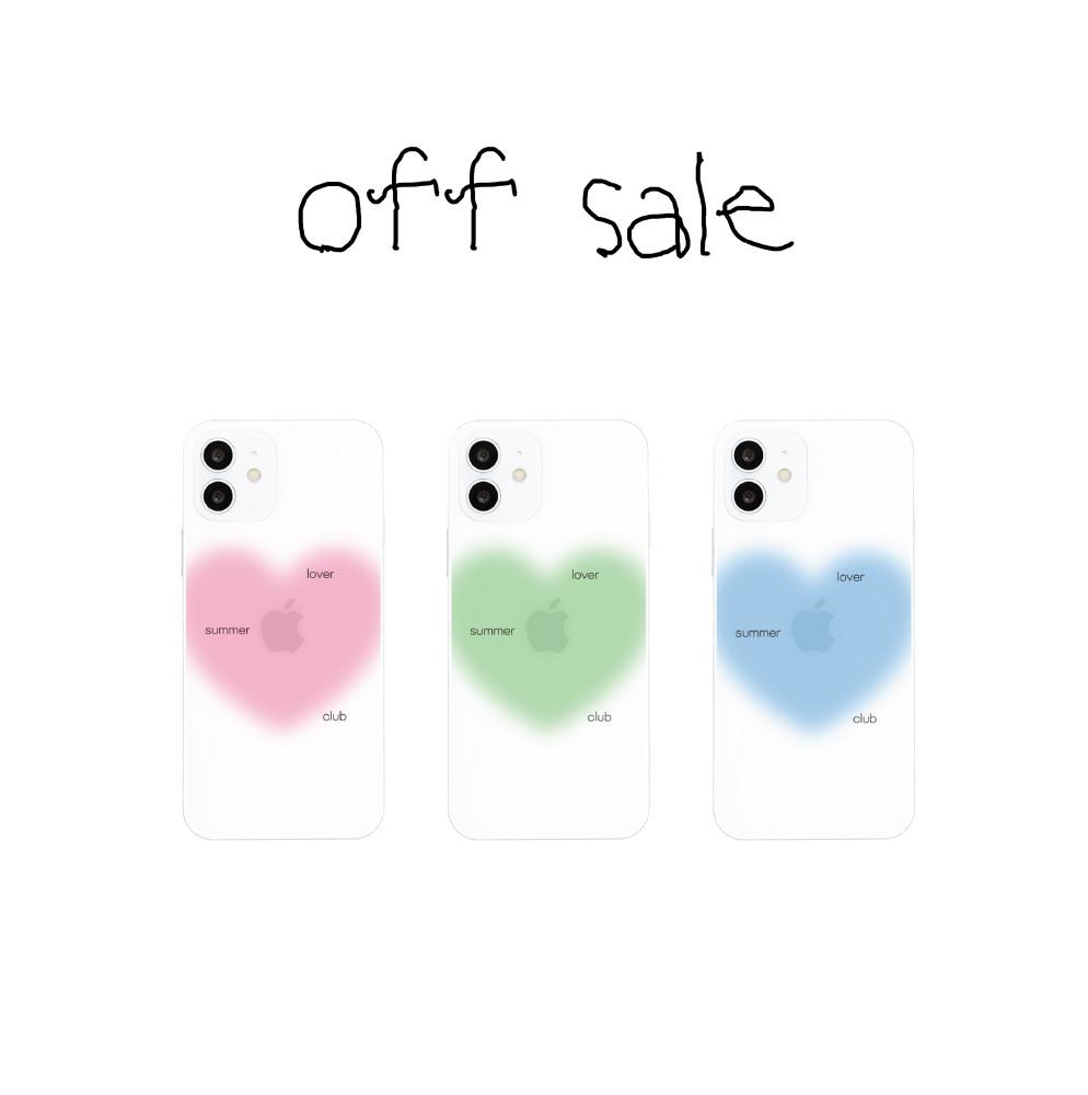 off sale layer heart case 재고판매