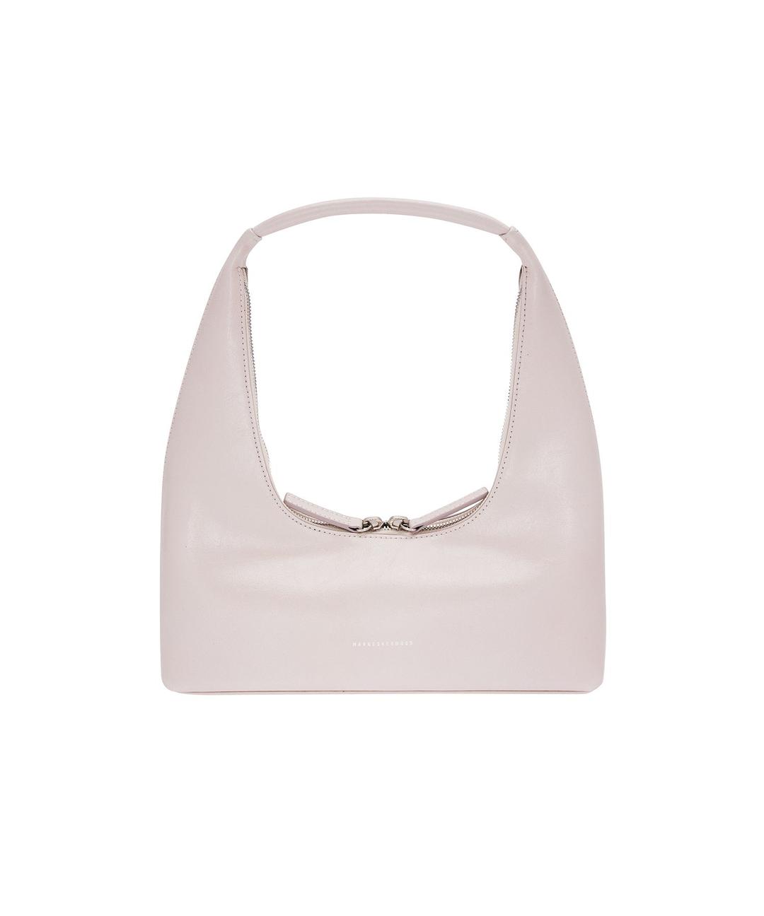 호보 숄더 (파우더 핑크 크링클)