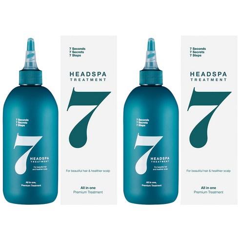 헤드스파7 파란눈 블랙 헤어 트리트먼트, 300ml, 2개 - 트리트먼트/영양제 | 쿠팡