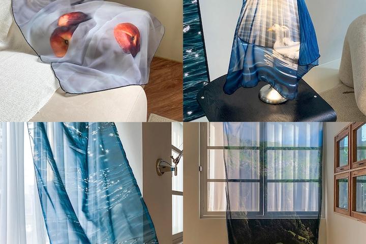 느긋한 오후의 기록 쉬폰 패브릭 포스터 81종