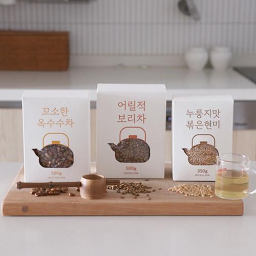 프라우허 보리차/옥수수차/현미차 곡물차 압력 볶음 방식