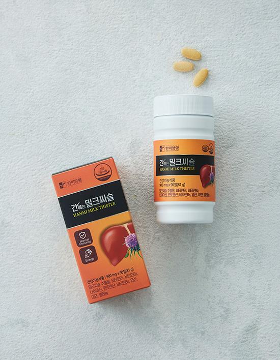 [한미양행] 간에는 밀크씨슬 (90일분)
