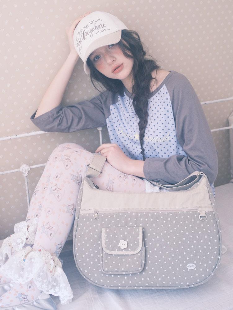 [Pre-Order 5/16] Star messenger bag_beige