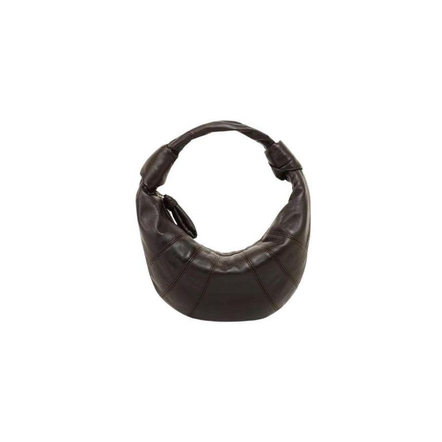 르메르 미니 포춘 크루아상 백 소프트 나파 레더 다크 초콜릿 BG0125-LL095-490