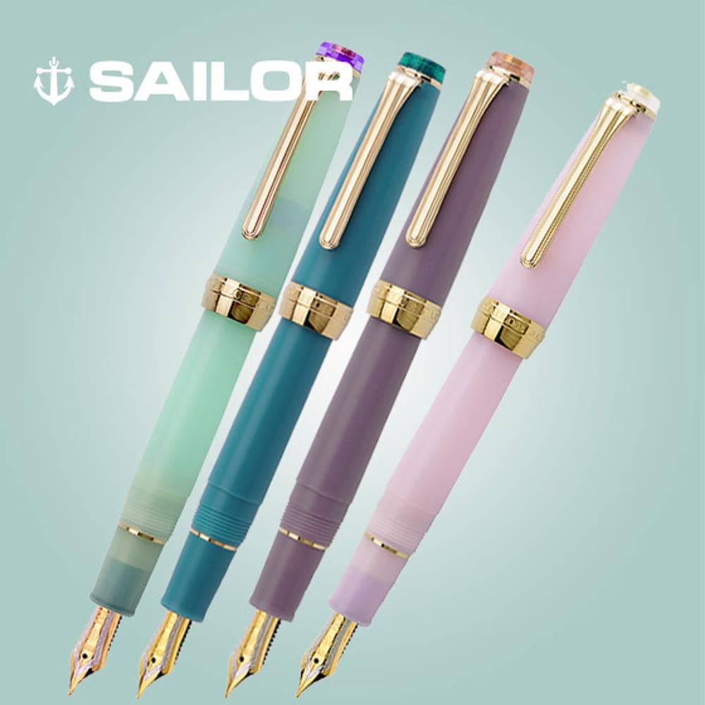 [무료각인 무료배송] 세일러 프로페셔널 기어 시키오리 21K 만년필(빗소리/색상선택)