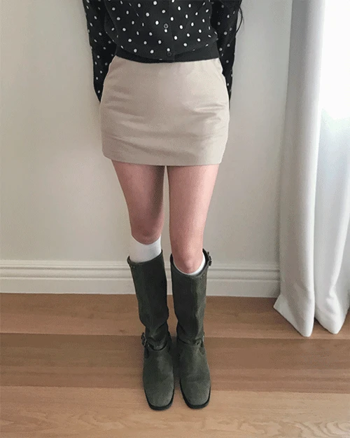 [ cotton ] 우드 로우 데일리 미니 SK