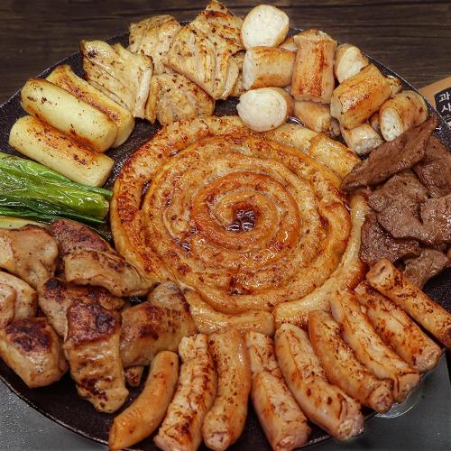 [곱이곱다] 한판 가득 먹고싶을땐 소곱창모듬 세트