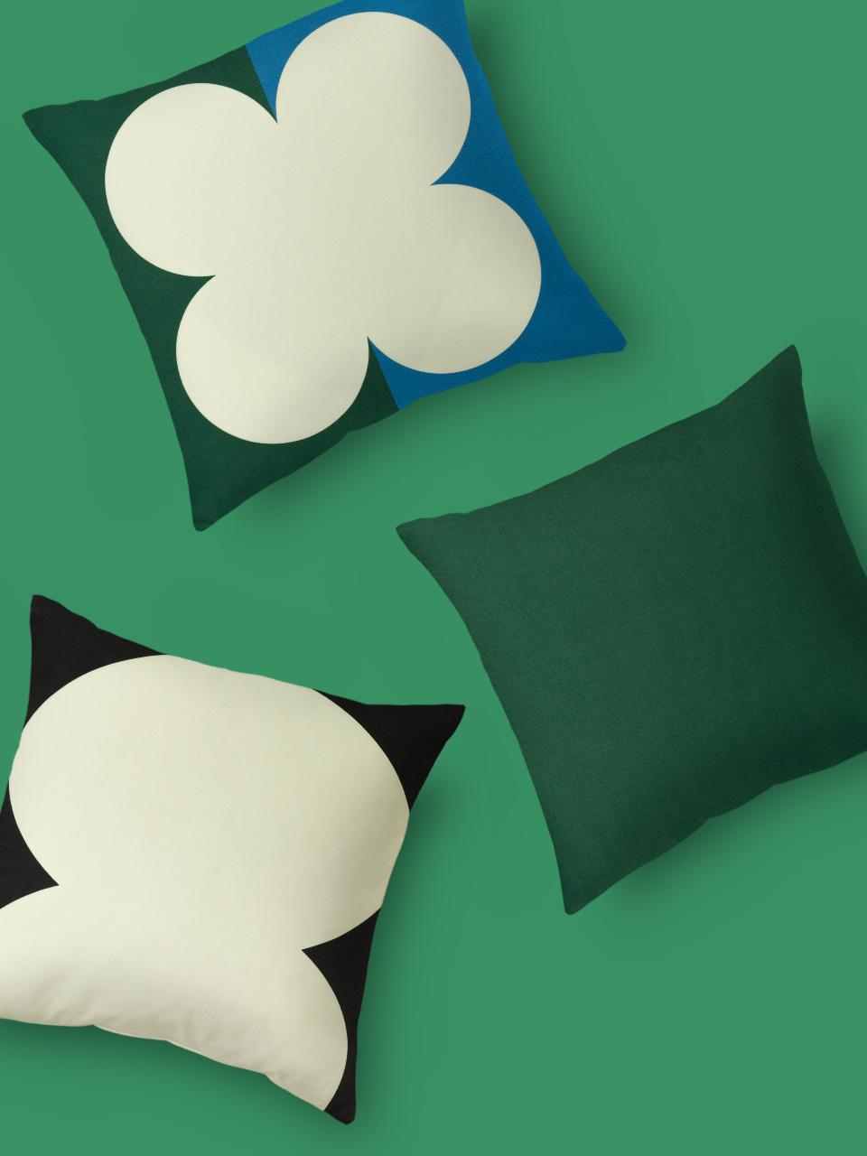 커플쿠션 SNOWY LUCKY HEARTY SET