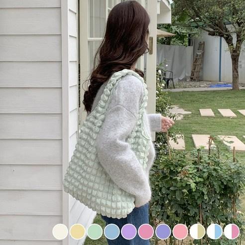 아뜰라임 데일리 가벼운 버블 보부상 숄더 나일론 퀄팅 에코백 - 캔버스/에코백 | 쿠팡