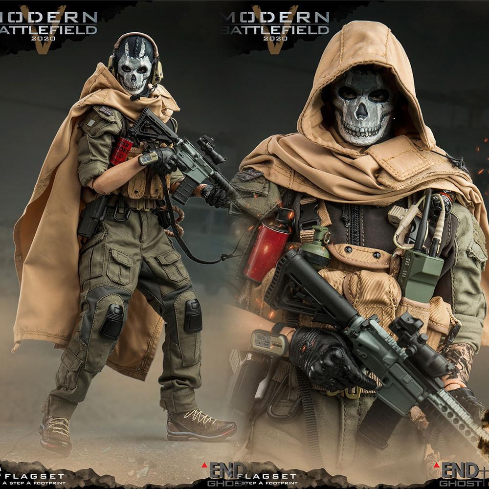 FLAGSET FS73030 콜오브듀티 모던워페어 리부트 1/6 고스트