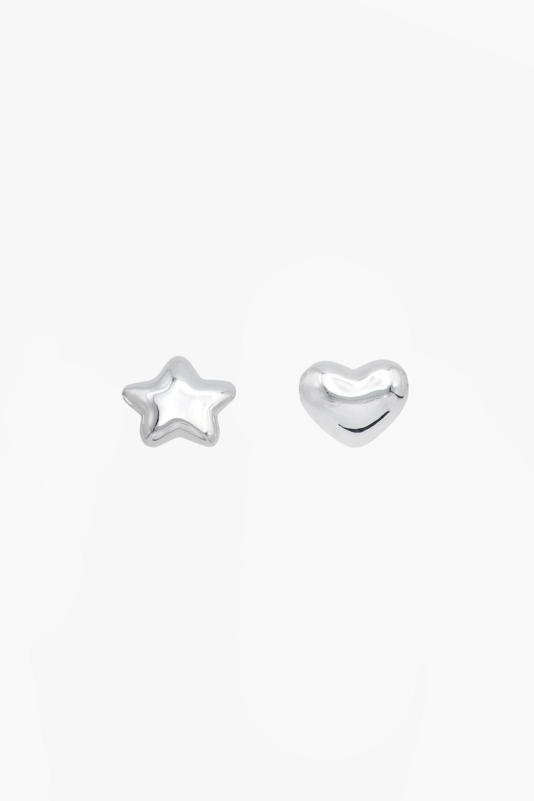 FOUND EARRINGS - SILVER