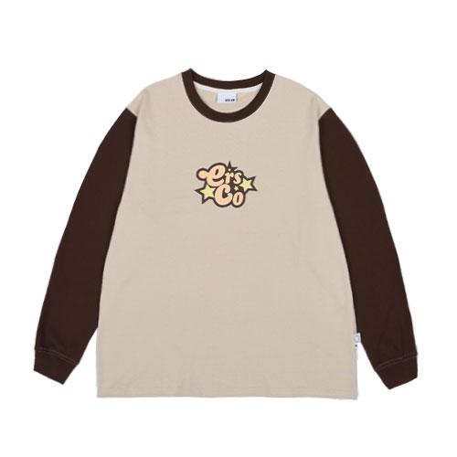 star logo graphic sleeve_brown