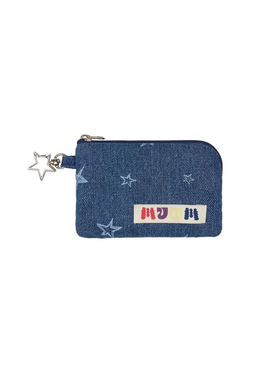Puffy Card Pocket (Blue Star)
