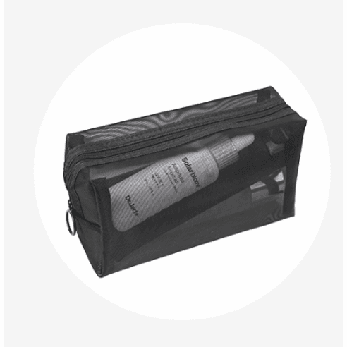 생활공식 메쉬 멀티 화장품 파우치 3종 세트