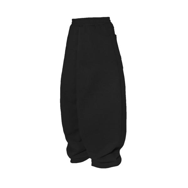EVERYDAY HEAVY SWEAT BAGGY PANTS BLACK