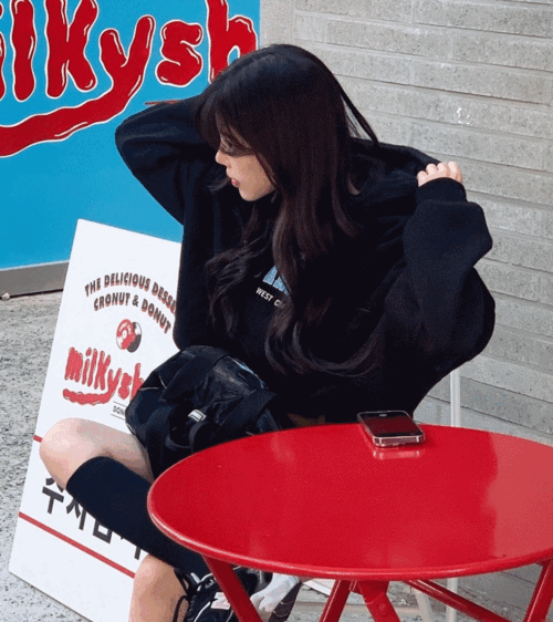 로스엔 기모 크롭후드-t (2color)