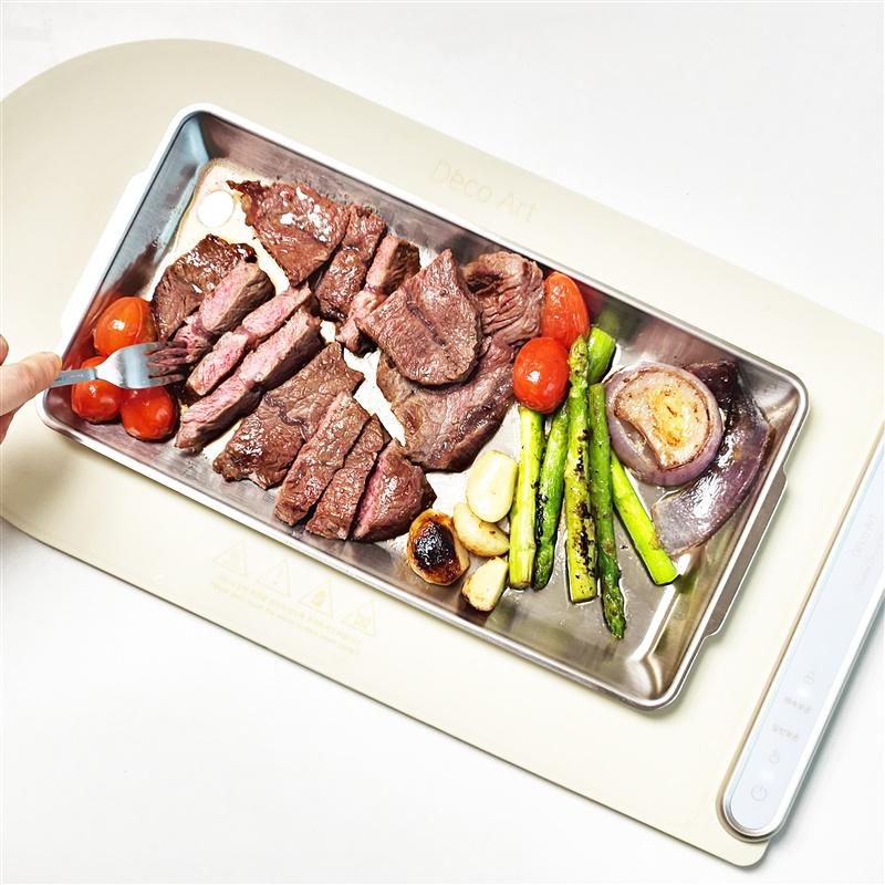 [공동구매] "데코아르" 플렉서블 다이닝 매직워머 2구