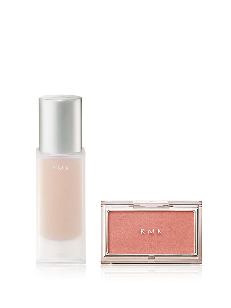 [RMK] [단독] RMK grwm SET (모공 잡티 밀착커버 에그 젤 크리미 파운데이​션 + 퓨어 컴플렉션 블러쉬)